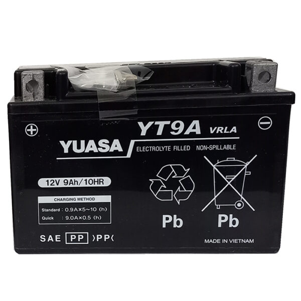 Batería Yuasa YT9A 12v, 9Ah Honda